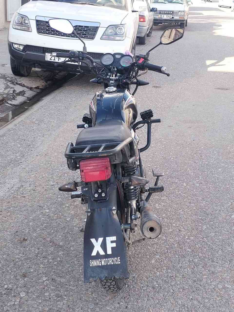 سلام عليكم دراجه شاينك مرقم كركوك سنويه للـ28 شهر 12 تنتهي ماطور خير وبركه يرادلها شغلات قليله مثل وكافيه وسطيه هورن يعني شغلات قليله مال رزق مكاني كركوك كوباني رقمي *********** موجود سعر مليون ونص وبي مجال للشراي موديل 23
