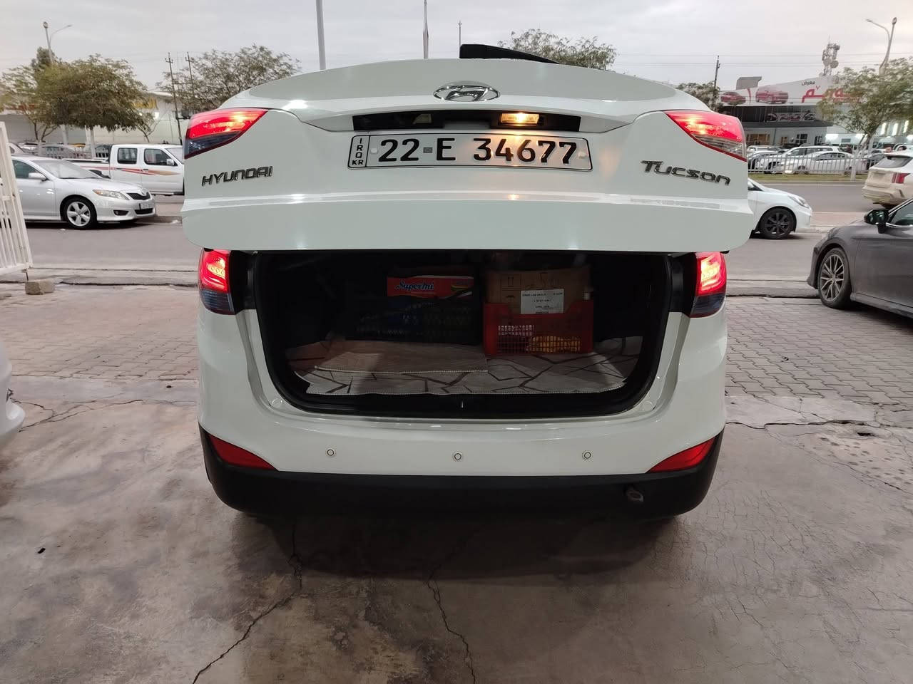 سلام عليكم توكسان للبيع موديل ٢٠١٤محرك دوش مرغوبه بلشرط مامفتوح ماشي ١٢٠ حقيقي سبير منازل شرط مابيها اي ضرر مكفول حتى دعاميات
ملاحضه بيها مكانين بارد فقط كلش قليل عنوان كركوك السعر ١٥٧ بي مجال قليل للاتصال ***********
