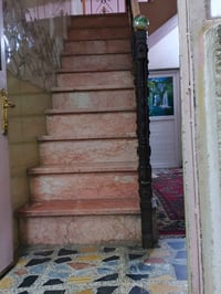 نصف قطعة خلفية طابقين بناء حديث  مدينة الصدر قطاع 8  السعر 148 بي مجال...