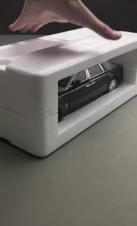 مجسّم رولز رويس • حجم كبير • أبواب و كبوت يفتحون