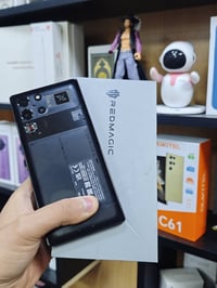 ريد ماجك 10 برو مستخدم  نظافة الجهاز 99% ضمان من الاعطال  ذاكرة 512 را...