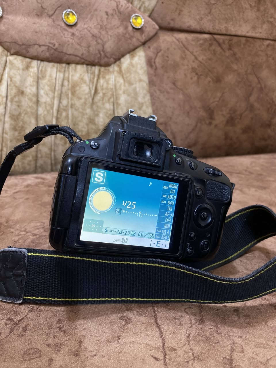 كامره نيكون 5100 نظيفة كلش استخدام شخصي

💥كامرة Nikon5100

📸ملحقاته👇

💥عدسة 18_55 شركة Nikon

💥حقيبة شركة (nikon) الكبيرة 🎒 الي ضد الكسر 
+حقيبة لابتوب 

💥ستاند احادي الكبير شركة BENRO

💥رامات عدد 2

 ذاكره 16 + ذاكره32 شركة sanDisK

💥كرت تحويل الصور من الكامرة إلى الهاتف كرت ريدر

💥شاحن بطاريات شركة nikon

💥بطاريات عدد 2 شركة nikon

العنوان: بغداد ✅

لأستفسار: *********** ✅
