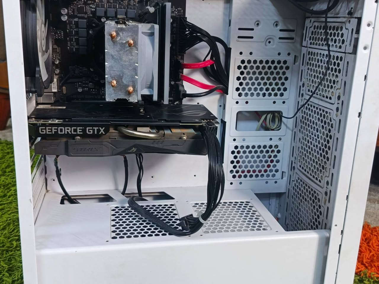 مكلف بلنشر 
تجميعه سعر 600 الف وبيه مجال

cpu core i5 10400f
ram 16Gb 2x8GB  3200
gtx1660 super 6G rog strix
m.2 256GB+hdd 1tera
gigabye h510 
power supply 850w
 مبرد غازي
____________________________
شاشه 160 الف
Msi
25 inch
1920×1080
120 hz
Ips 
1ms


**إذا كنت صاحب هذا الإعلان وتريد حذفه لأي سبب، رجاءا أرسل رسالة إلى الدعم الفني**