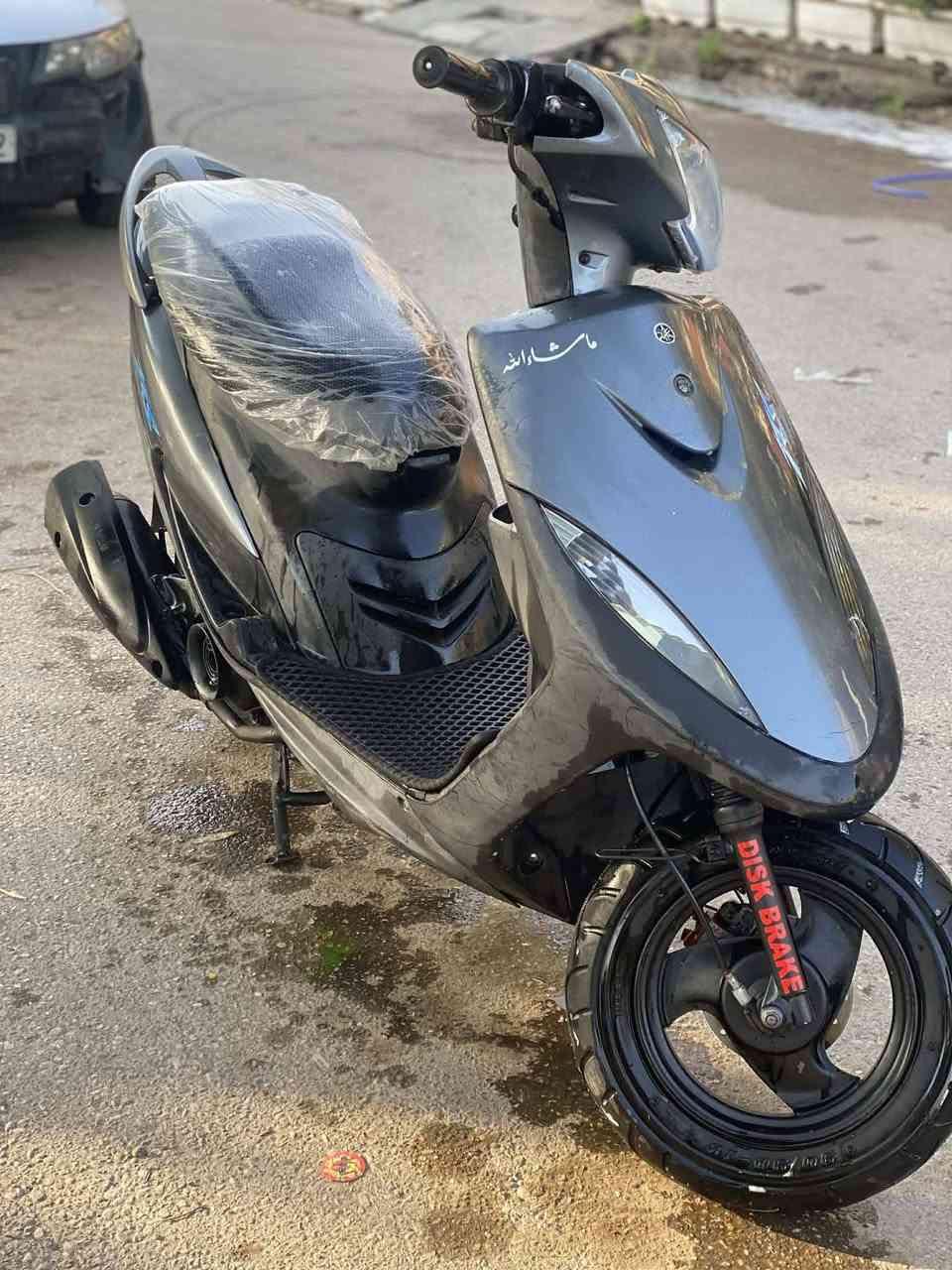 دراجة ماكس عدلة للبيع صار 5 اشهر نازل من الرمبة بلادية مكينة بلادي هسة متنسمع ممفتوحة كفر بلادي كلشي بلادي ملاح قوي شغالة سلف هندر بأي وقت كهربائيات كاملة المكان بغداد الشعلة السعر (((700)))) وبيه مجال بسيط الرقم *********** ومازنجر موجود
