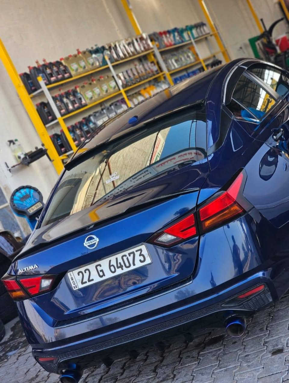 للبـيع /
نيسان ألتيمـا
Nissan Altima 2019 
🔸اللوحات : اربيل بأسمي تحويل ثاني يوم
🔸الضرر: جاملغ خلف السايق + باب خلف السايق مبدل مال كصة
🔸ايرباك : البرده خلف السايق فقط وراجع سستم
🔸بجم : كبس
🔸الموديل : 2019 
🔸الفئة : S
🔸حجم المحرك : 2,500
🔸اللون : نيلي .
🔸المفتاح : بصمة
🔸عداد المسافة : 158KM .
‏
‏🔸رقم الشاصي  | 1N4BL4BV6KC239933
🟢 مواصفات اخرى
(بصمه تشغيل عن بعد المقاعد مخمل أسود مدوشمه جلد ، شاشة كاربلي ، كاميرا خلفية دوار ، كرسي السائق كهرباء ، حساس النقطه العمياء ،ويل كب حجم 19 inch تثبيت سرعه رادار امامي توقف ذاتي لايت زنون )
كاملة مكملة مابيها اي نقص وبالحقيقة احلى من الصور
🔸السعر: ( 140  ورقة) وبيها المجال بسيط
☎️للاستفسار:***********
🚩 مكانها تكريت
