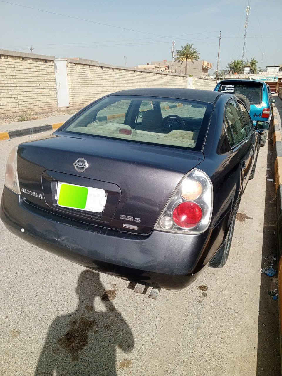 السلام عليكم نيسان التيما موديل ٢٠٠٦ رقم بابل تحويل ثاني يوم مكينه وكير خير من الله كهربائيات كله شغاله للبيع او مراوس حسب القناعه رقم الهاتف ٠٢٨٢٥٦٢٥٠٤٥ مكان السياره واسط الزبيديه


**إذا كنت صاحب هذا الإعلان وتريد حذفه لأي سبب، رجاءا أرسل رسالة إلى الدعم الفني**