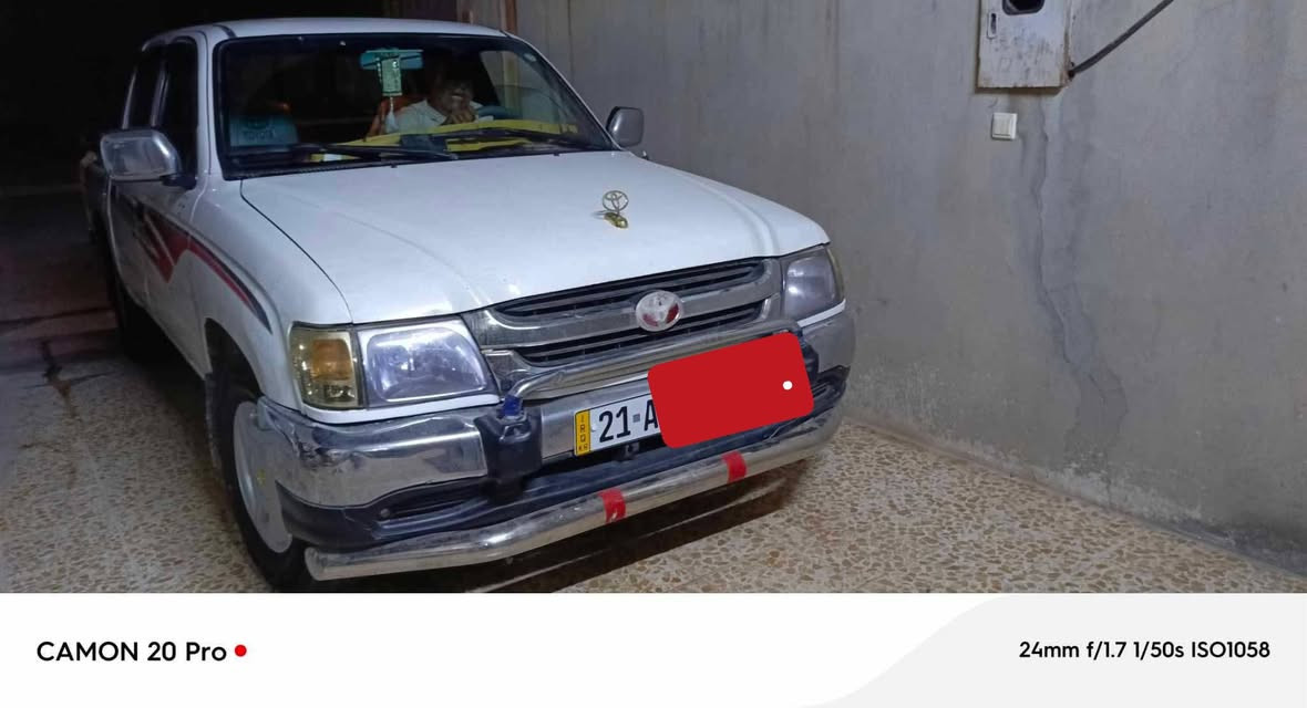 السلام عليكم   بيك اب  تويوتا ٢٠٠٢ دبل قماره رقم سليمانية جديد بأسمي بيها هزه جديدة سنوية لغاية ٢٠٢٩ تنتهي بيها مكانات صبغ السيارة كلش نظيفة مكاني الموصل السعر ١١٨ وبيها مجال
***********/***********
السلام عليكم   بيك اب  تويوتا ٢٠٠٢ دبل قماره رقم سليمانية جديد بأسمي بيها هزه جديدة سنوية لغاية ٢٠٢٩ تنتهي بيها مكانات صبغ السيارة كلش نظيفة مكاني الموصل السعر ١١٨ وبيها مجال
