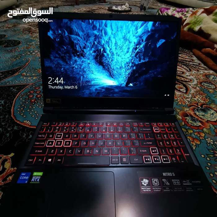 السلام عليكم 
لابتوب acer nitro 5 كيمنك للبيع
المعالج : Cori5 11g H هايبر كور
الكارت  : RTX3060 6G 
الذاكره العشوائية : RAM 32 G DDR4
الشاشه : 15.6 144HZ FHD
ذاكره التخزين : 1TB nvme+SSD
السعر : 850 الف 
مكاني بغداد البلديات 
رقم الهاتف : ***********
