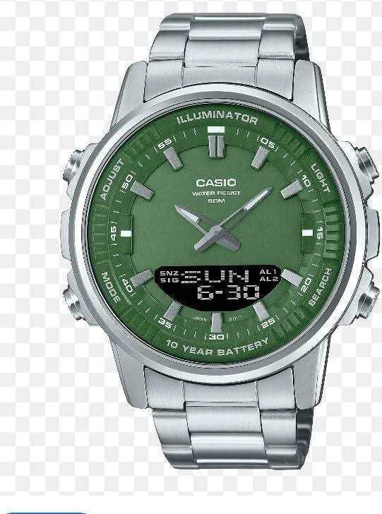 كاسيو دبل تايم ياباني 
باله اوربي  غير مستعمل 
مينه  زيتوني سيراميك
اضائه led 
معدن ستانلس ستيل مقاوم للماء 
وزن ثقيل 
زجاج زفير ضد الخدش والكسر .التعجبة يخلي سعر والف عافية علياخذها


**إذا كنت صاحب هذا الإعلان وتريد حذفه لأي سبب، رجاءا أرسل رسالة إلى الدعم الفني**