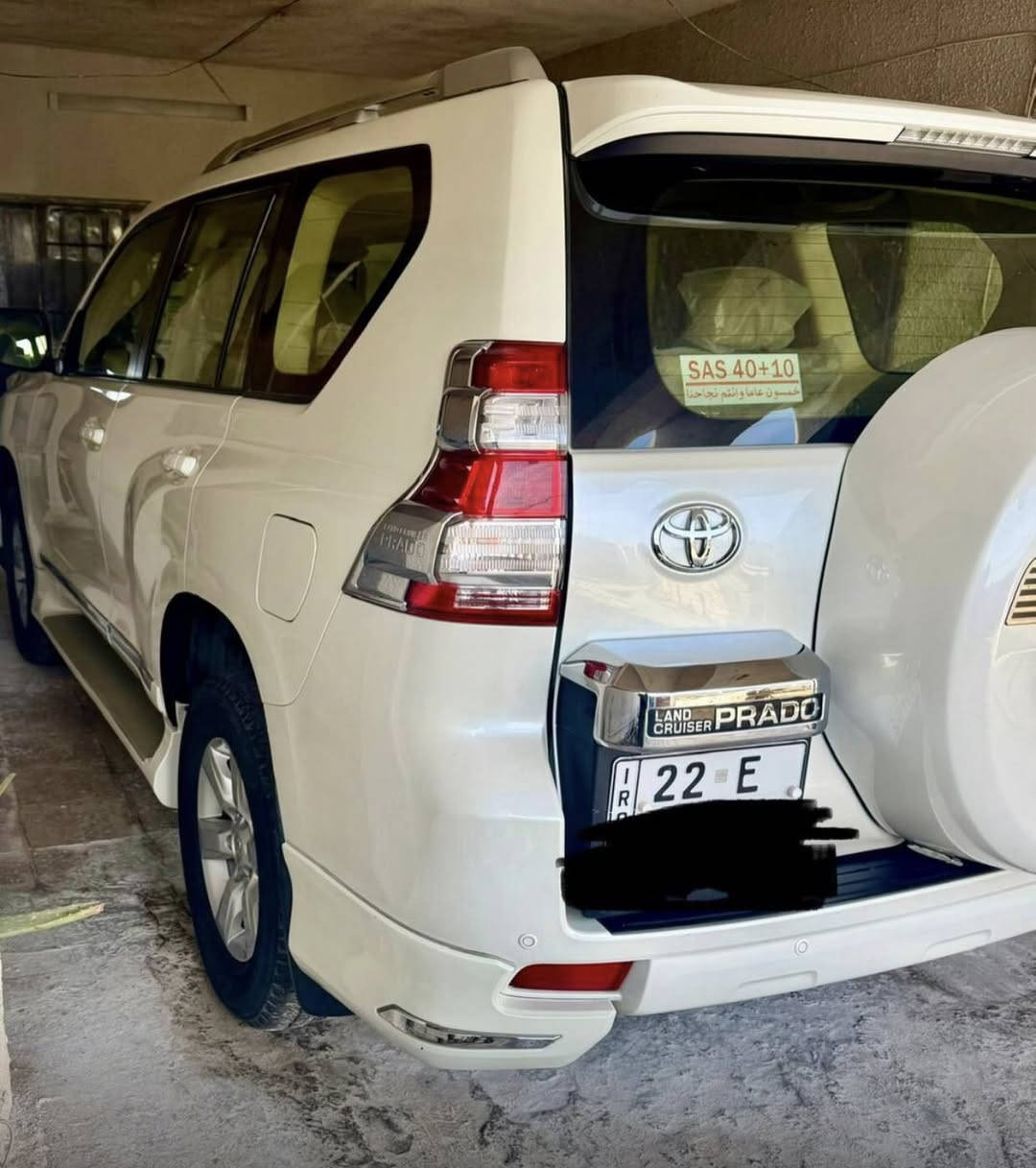 برادو 17 شركة ساز TXL 
محرك ستة فول جديدة 
ماشية 148 حقيقي 
مكفولة فقط بيها بارد شبر بالجاملغ الخلفي 
رقم اربيل باسمي تحويل مباشر هزة وبراد جديد 
السعر 36 
للاستفسار ***********
