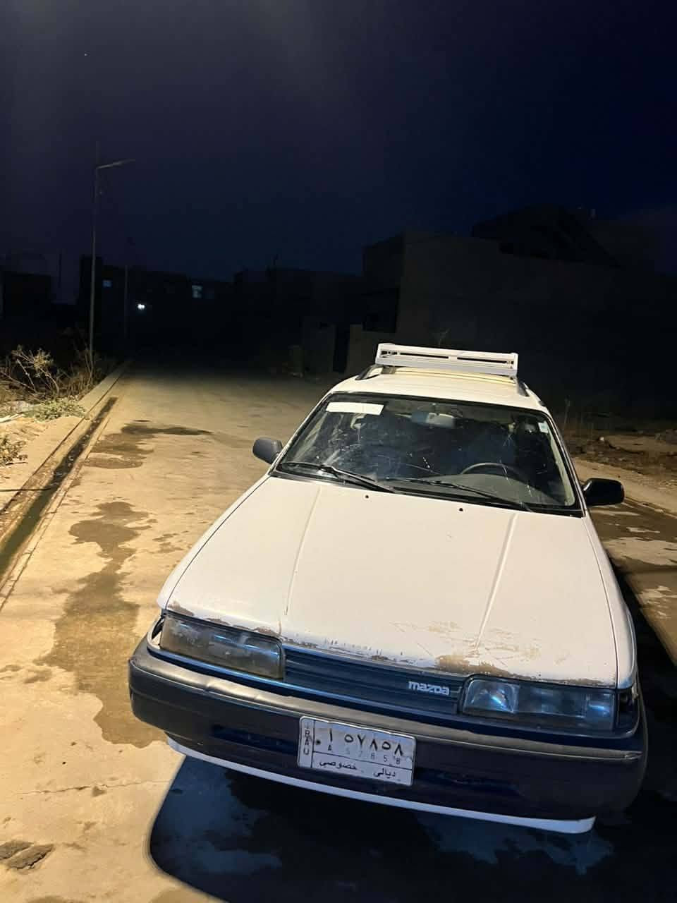 مازدا موديل 90 بدون ضربة صبغ سنوية جديد محرك 8 بخ ***********
