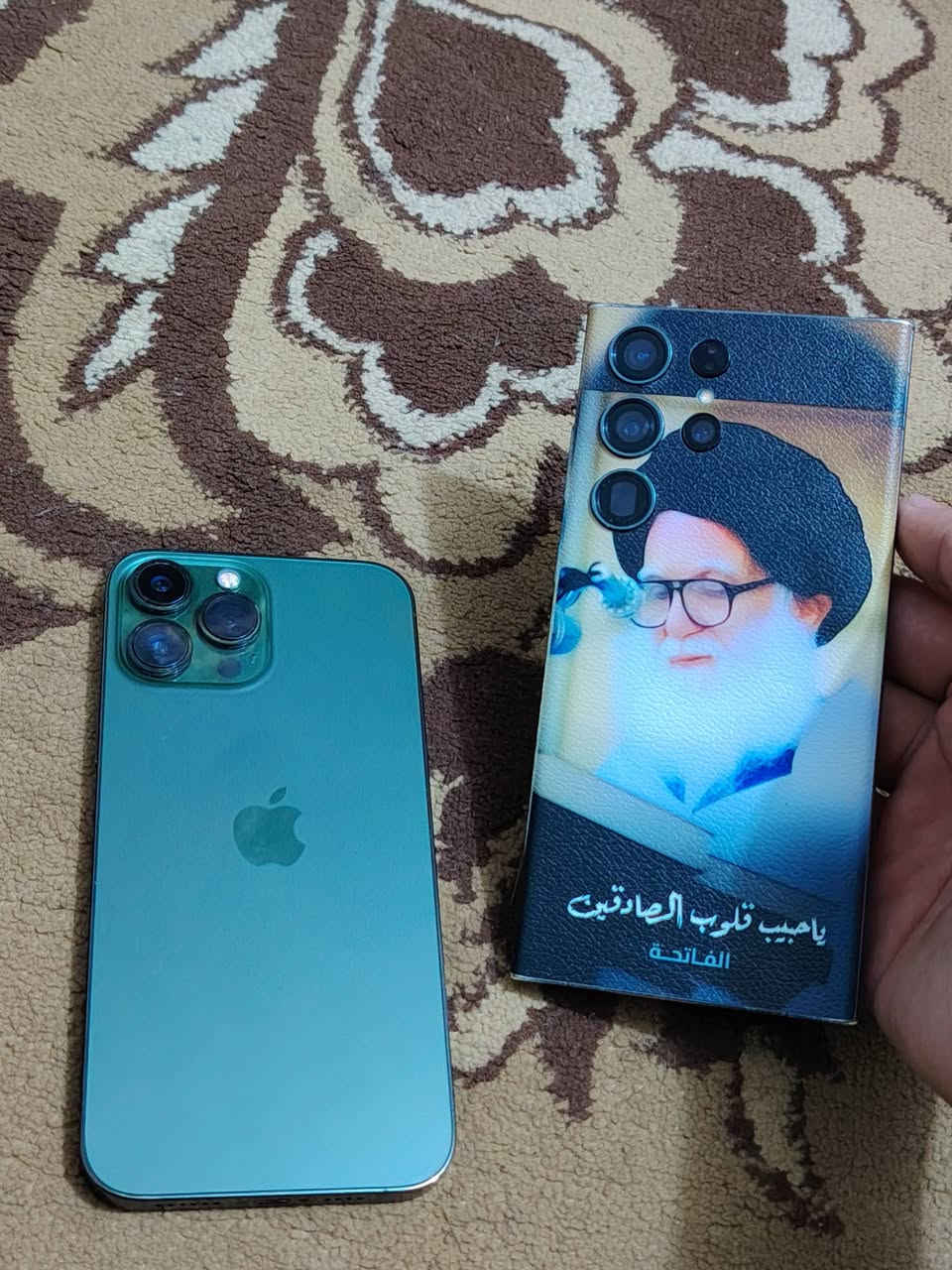 سلام عليكم جهازين للبيع S23 التره شرق اوصط مكفول كفاله عامه ثاني ايفون 13 برو ماكس مكفول وتر برو 256 بطاريه 94 شراي يتفضل على وتساب او تصال مكان بغداد الحسينيه مال راشديه ***********
