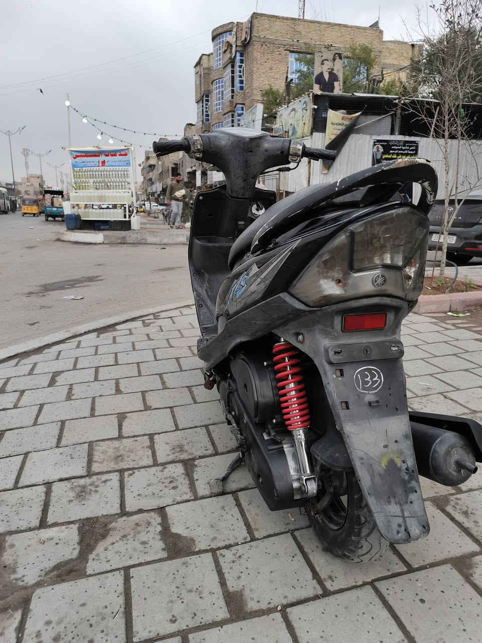 سلام عليكم دراجه للبيع ماكس عدله الدراجه نكره سلف بكل وقت كلشي شغال اشاير لايت بيئة نقص بس الابريك الأمامي السعر٥٥٠ وبيهة مجال حك الجيه مكان بغداد مدينه الصدر/***********
