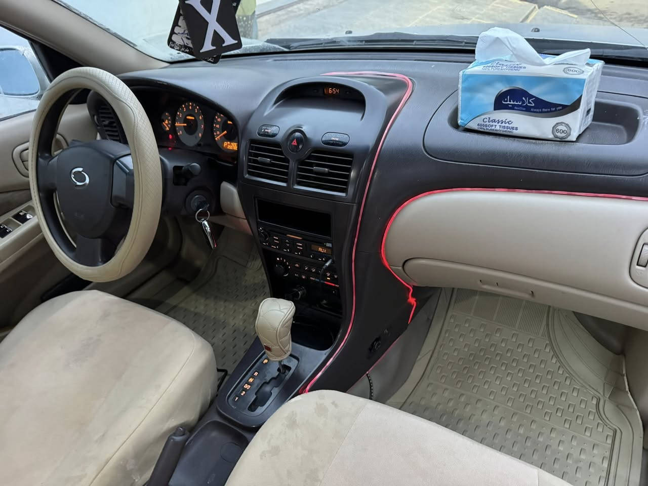 السلام وعليكم للبيع نيسان سامسونج سني كوري 2007 تبريد تتفئه كهربائيات تخم تاير صدر خلفي امامي كله جاهز بدون نقص لايت زنون عالي ناصي دواخل كله جديد بدون اي ضربه السياره مكفوله مكاني ديالى المقدادية السعر 73 وبيها مجال ***********
