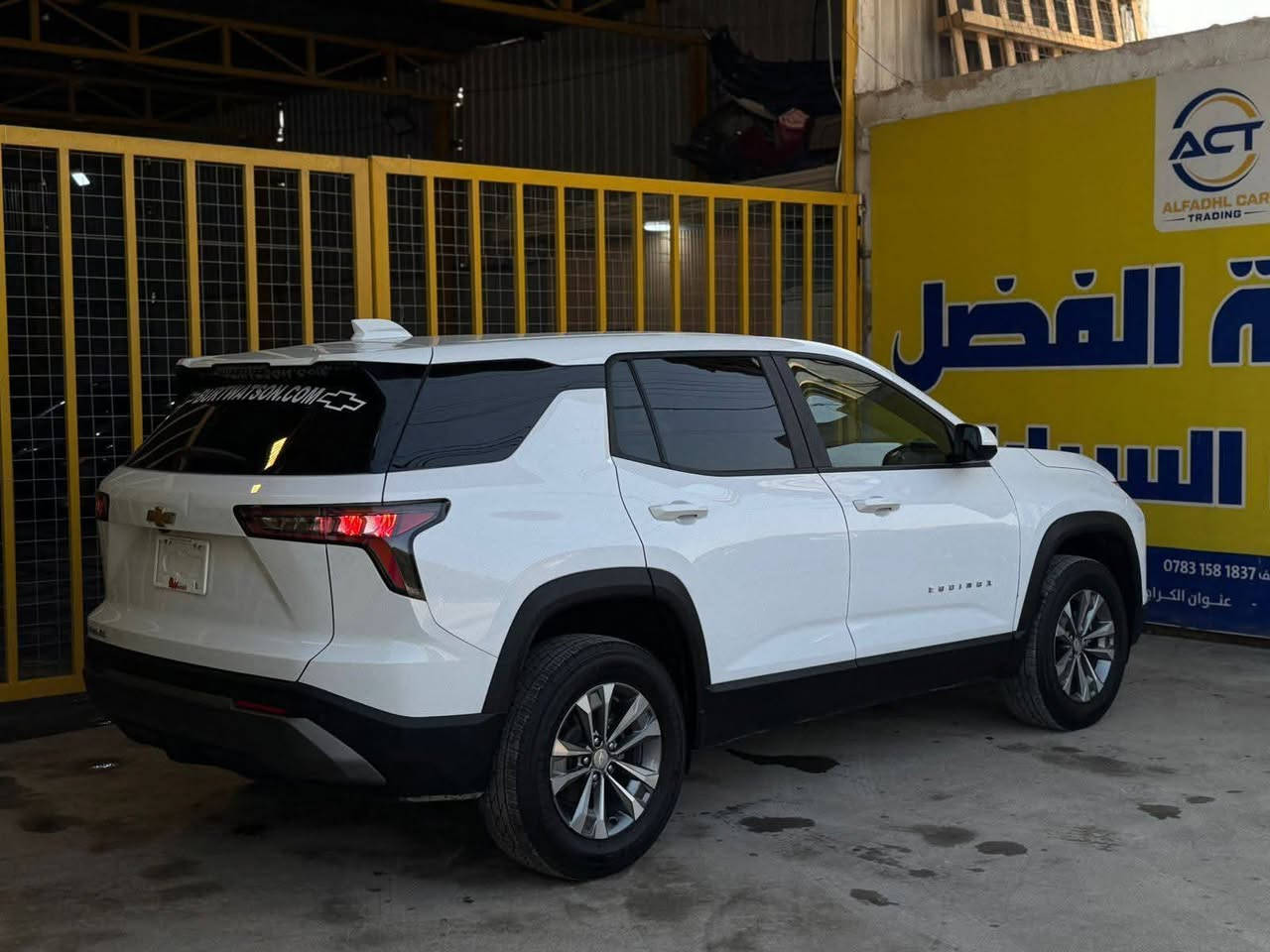 كوينكس equinox 2026 LT
دخول جديد 
تترقم جميع المحافظات 
مكان السيارة بابل
الحادث موضح بالمنشور 
السعر 190$
للتواصل و الاستفسار 
***********
