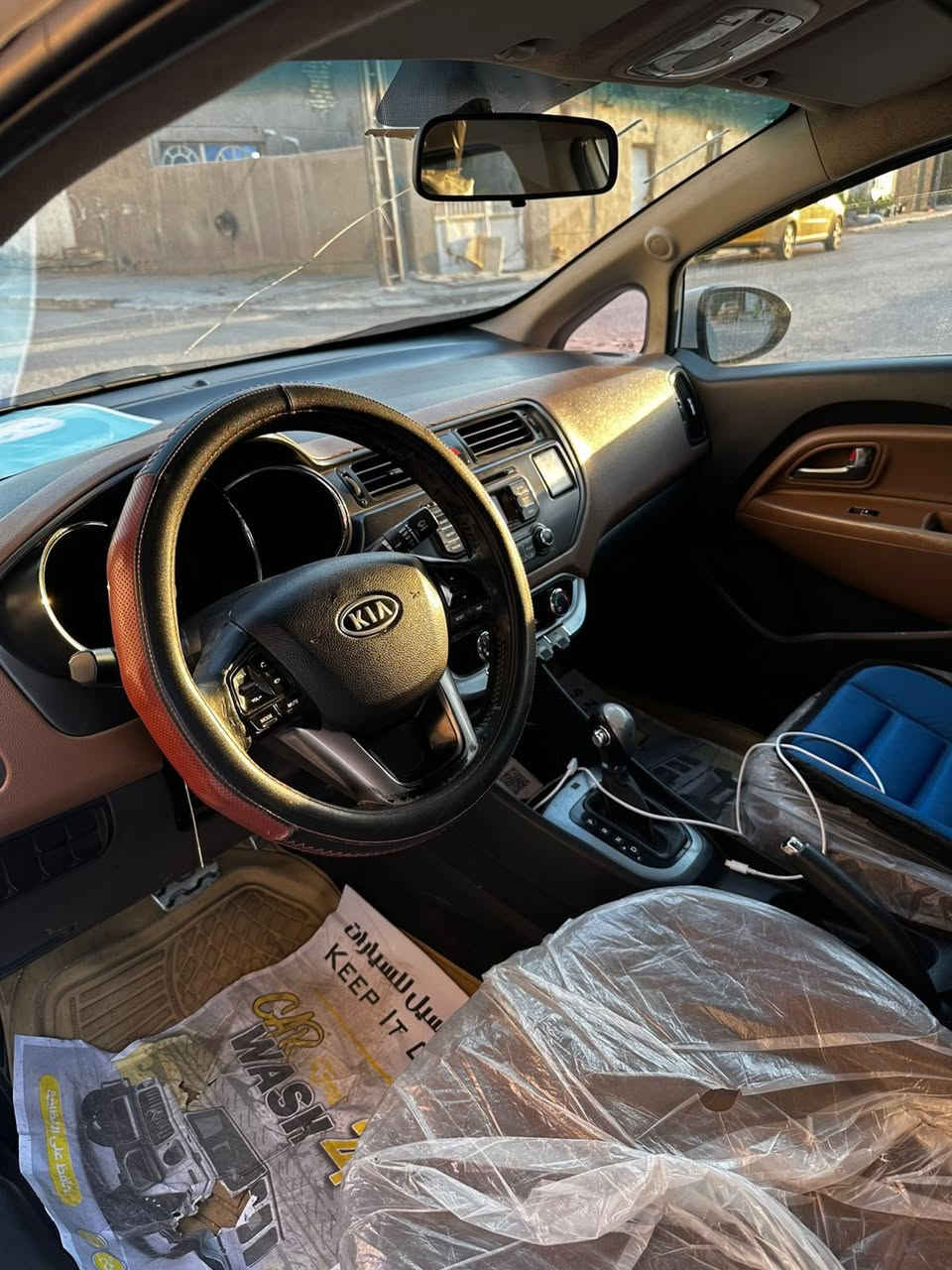 كيا ريو 2012
كفاله من الصبغ والتبديل 
محرك 1600
وارد خليجي 
رقم اربيل
فول تحكم ستيرن
عدادات شاشه
بك لايت لد
اشاير مري
السعر 83 وبيها مجال بسيط 
للاستفسار 
***********
