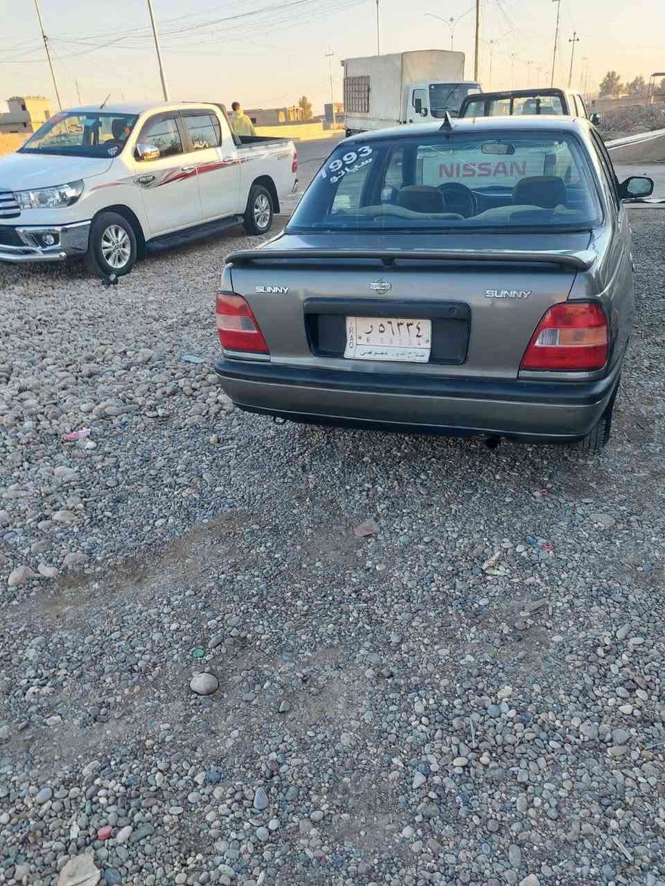 السلام عليكم سياره نيسان صني للبيع موديل 1993 رقم صلاح الدين شرط التحويل
كير ومحرك شرط المحرك صار 4 أيام من بدلتو مال كصه شرط ما مفتوح ولا صرف ولا بخار 
جاهزه من كلشي كهربائيات كلها شغاله 
الاستفسار
 اتصل على الأرقام التاليه 
 ***********
***********
