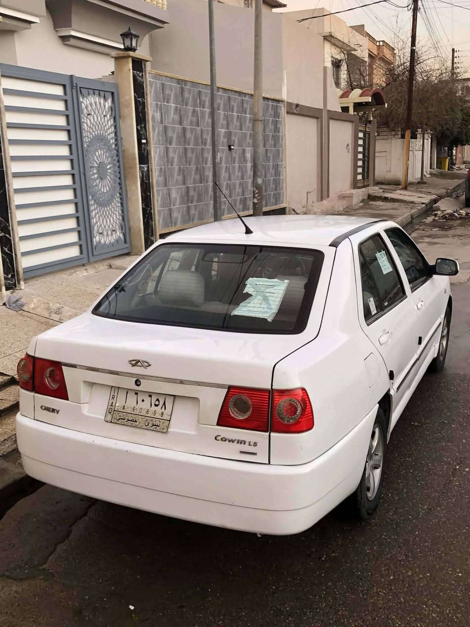 سلام وعليكم كوين للبيع السياره كلين ما بيها ضربه تحويل ثاني يوم غرامات صفر كير ومحرك شرط رقم نينوى سعرها 46 بيها مجال شي قليل واتساب ***********
