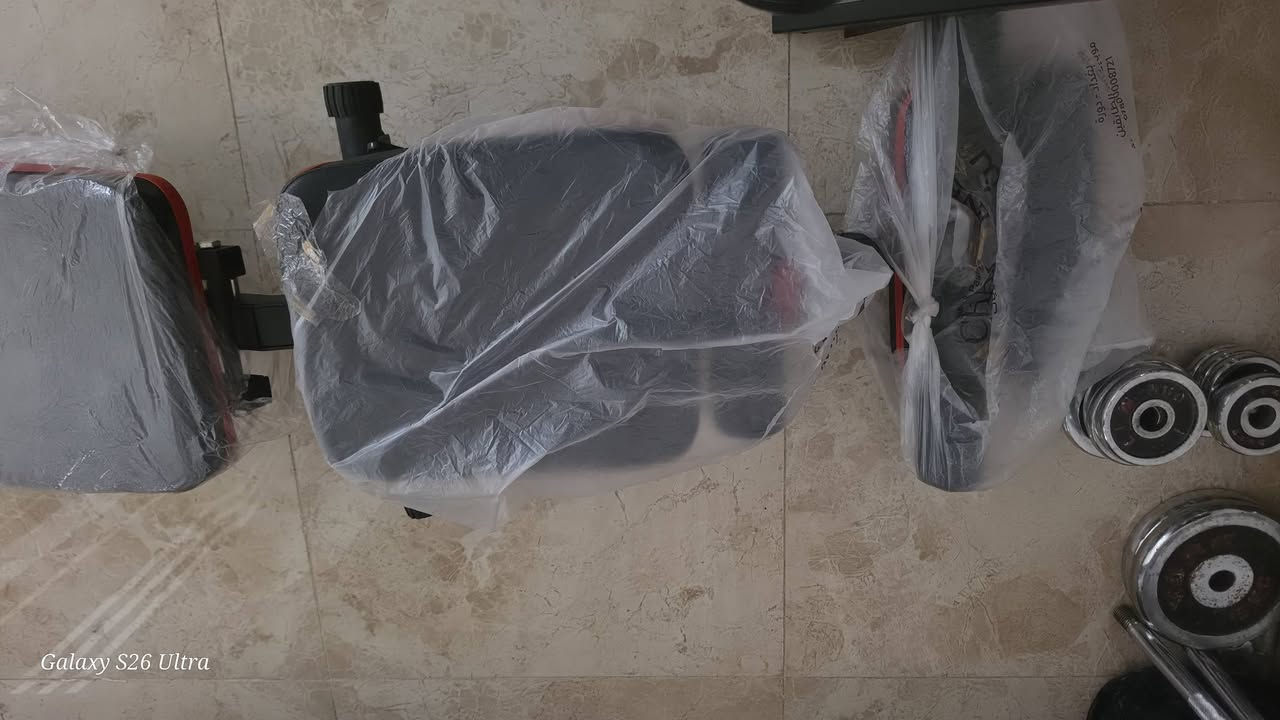 السلام عليكم، عندي مصطبة من ماركة 
Adking 
شبه الجديده بچيسها، تتحمل الى حد 120 كيلوغرام وزن و قبل چان سعرها ب100 لكن ابيعها ب 85 فقط!!
المنتج نضيف 100% بچيسه مستعمل فقط مرتين (تمرينين)
يعني اخو الجديد،
ملاحضه وحده استخدمه فوق كاربت او شي خشن حتى  ما يكون مزعج عند التمارين الثقيله
و السعر بي مجال للتفاوض، 
للاستفسار ***********
او ماسنجر،
او على الانستاغرام 
F3._lz
و لا يوجد توصيل، تعالّي مكاني بالنجف كوفه
