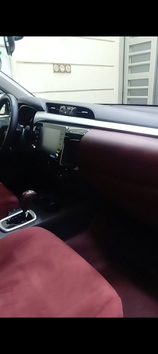 السلام عليكم
تويوتا هايلوكس موديل 2024
سياره رقم اربيل
سياره ماشيه 32
سياره مقفوله كفاله عامه
شنات تدفئه وتبريد
سعر السياره 308 
عنوان السياره الموصل
رقم الهاتف ***********
