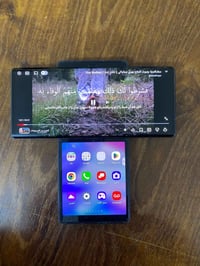 جهاز LG وينج فول نضافه فقط الفطر ب الضهر  مراوس ب ايفون 12 برو ماكس لا...