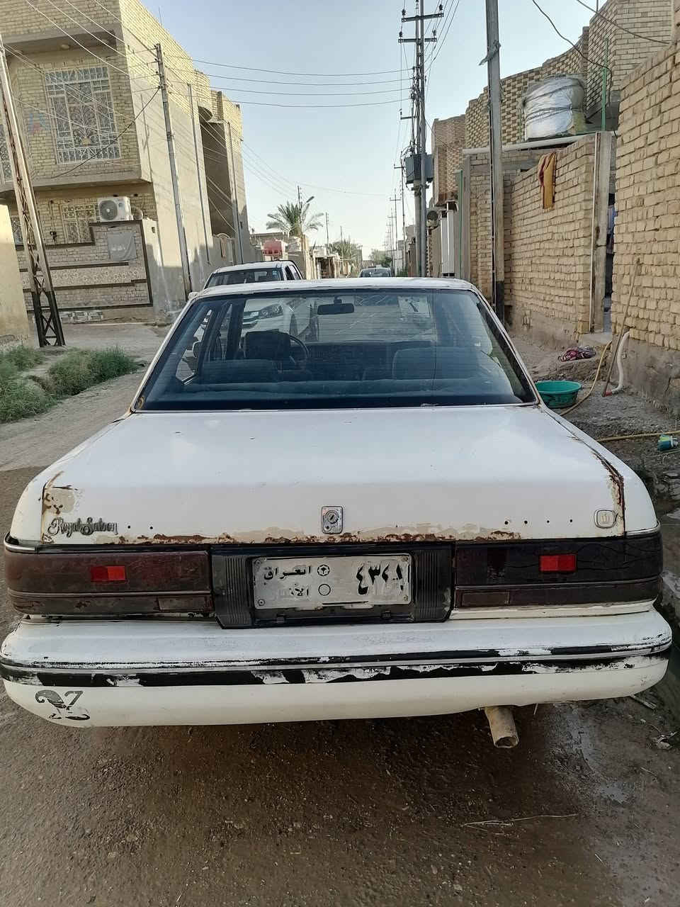 سيدان رقم انبار صدامي ابيعك كوم حديد
مكينه وكير كلش زينات الباقي عليك ابو السنويه من اهل قلعة سكر..
 بياع مابيه حيل اغسل يوميه سعر مناسب حلل واخذ 🙂


**إذا كنت صاحب هذا الإعلان وتريد حذفه لأي سبب، رجاءا أرسل رسالة إلى الدعم الفني**
