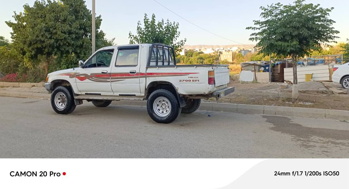 پیکاب توێتا دە بڵ ٲکسل ٲڕمی پلاستیکی سلێمانی تە حویلی عه سڵە  گێڕوومە کینە و دە بڵ ٲکسلی زۆرمە زبوتە بە شە رتی ڤیتە ر سە یارە کە ماڵی دۆستە مۆدلی92 پێشودوای دە عمی نیە کارە بایاتی هه مو ی مە زبوتە سە یارە کە ماڵ شاخو کێوە سعری34گە ڵا***********
***********لە سلێمانیم السليمانية, العراق
