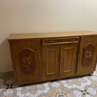 بوفيه • خشب نجاره • استعمال ٤ أشهر