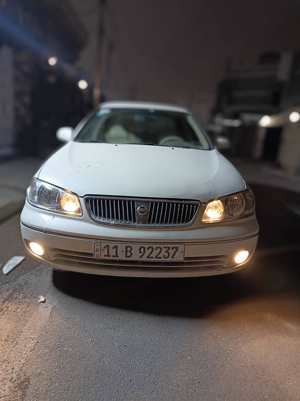 سلام عليكم من رخصه ادمن نيسان سني كفاله  ياباني ماشيه 228 سونار موضح بل صور سعرها 110 بيها مجال بسيط مكاني بغداد *********** متوفر واتساب
