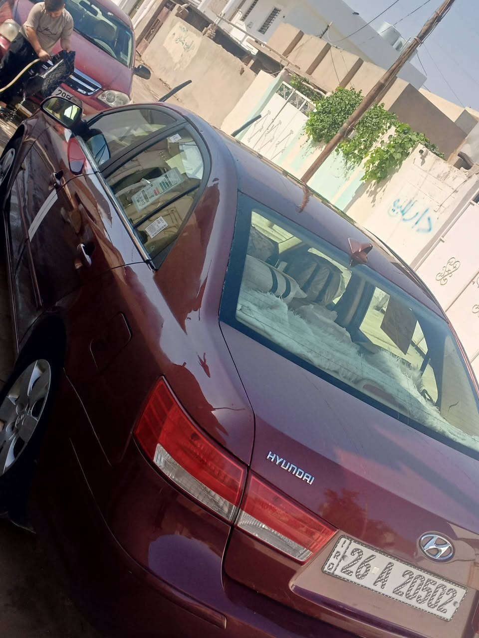 سلام عليكم سوناتا للبيع موديل 2009
سيارة بي أربعه 4قطع ول باقي كفل عام حلو كاعد مال بيت 
سنوي 27دواخل نضيف دبل صدر كل جديد سعر 108بي مجال رقم الهاتف *********** الاستفسار عنوان سيارة طوز خرماتو
