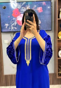 قفطان فصالة • ثوب كريب • مقاسات M-4XL