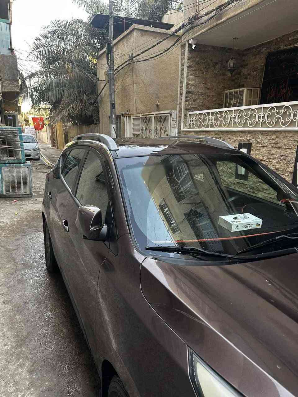 توسان موديل ٢٠١٤ امريكي حادثة فقط
بنيد هوه نفسه مصبوغ ولباقي مكفول رقم بغداد الجديد 
الكشنات جلد تتفه بل اكشن الأمامي كامره خلفيه بلاديه
تبريد قطعتين غاز وبنزين سعر ١٣٣ وبيه مجال قليل ***********
