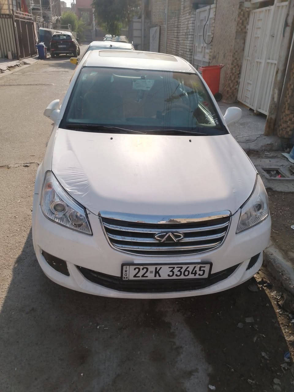 سلام عليكم..
شيري موديل.. 2014
رقم أربيل 
صاحبتها معلمة وبإسمها مكانها بغداد بنوگ؟
سيارة شرط التحويل 
إفحص على راحتك ترايها وين يعجبك؟
بيها صبغ؟
السعر 55 ورقة
م..***********
مكلف بالنشر والرد...
