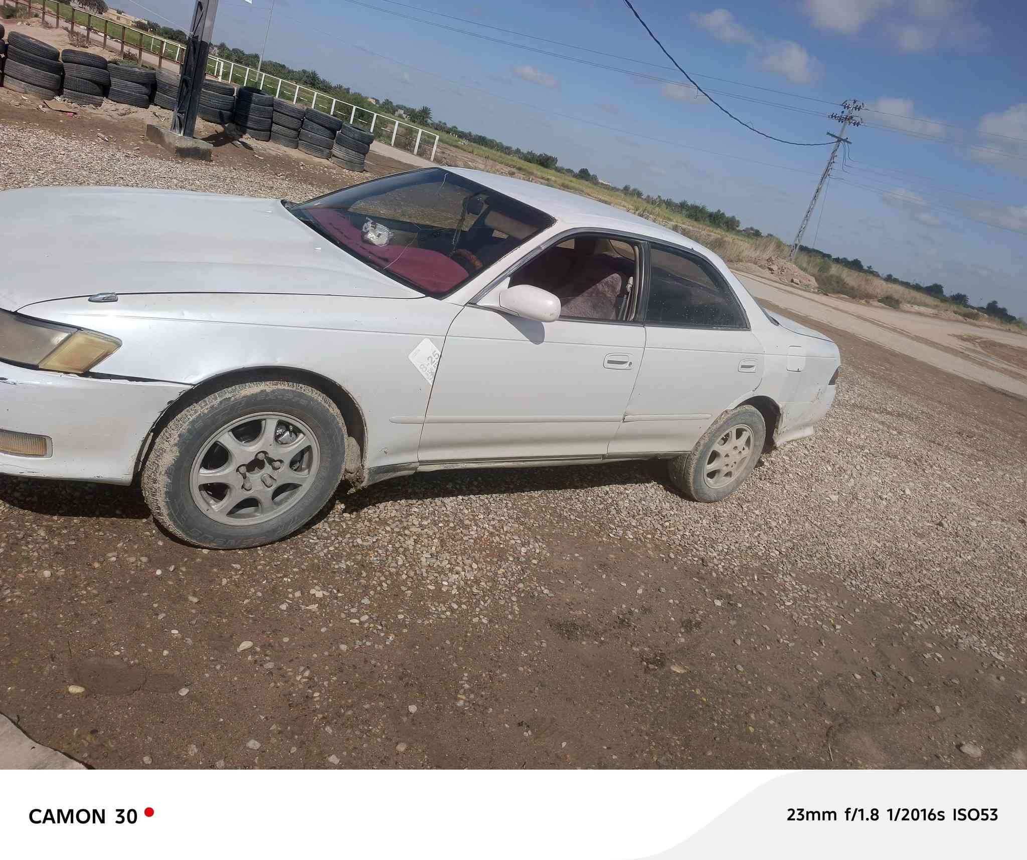 سلام عليكم مارك نفخ للبيع كصه جنطه كير ومكينه مكفولات حداديه زينه تبريد شغال سياره بيه خياس بل هلالات ولداير سعرها 36وبيه مجال قليل ذي قار
***********
