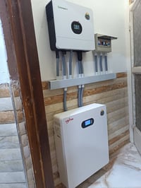 منظومة شمسية • Growatt ٦.٢ كيلو • بطارية ١٠kWh
