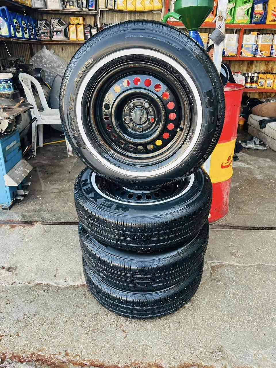 السلام عليكم تحويره ويل سلبرتي وتاير عالي مال كورله جديده فقط ويل وتاير مكان نجف السعر 450 
***********
