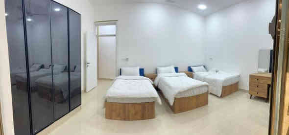 توجد حجوزات طيلة أيام الأسبوع يوجد مسبح حار وبارد للحجز والاستفسار واتساب ***********
احجز لارأس السنه وخلي ونستك علينا 😍 
موثقة بتطبيق اجرلي
