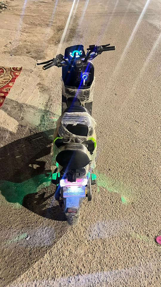 سلام عليكم دراجة كهربائية ار11السعر 550بيها مجال دراجة جديده توني ماخذها من الوكيل نضيفه كسر كارت كامله ويه البطاريه ***********
