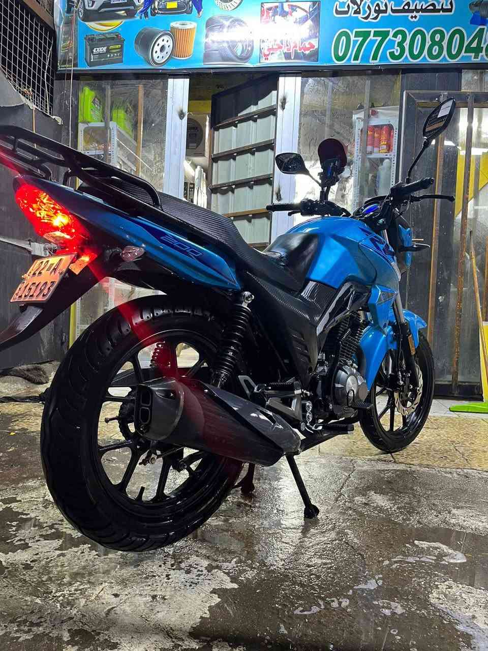 دراجه ناريه RK موديل 2025
محرك 200 
الدراجه ماشيه 1150 كيلو متر 
الدراجه اقصاديه لأخر درجه من ناحيه البانزين 
الرقم اربيل التحويل اربيل 
سعرها 2700 وبيها مجال بسيط 
للستفسار على هذا الرقم 👇🏻
***********
