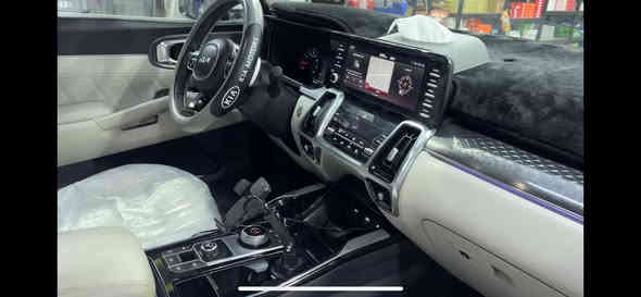 السلام. عليكم 
سورنتو موديل 2023 رقم بغداد  ضمان الشركة الدولية العراقية هزة وسنوية جديدة مكفولة كفالة عامة من كل شي محرك 6 سلندر فول عدا الفور ويل والكشنات الجلد عداد المسافة المقطوعة 11 ألف ونص 
السيارة بأسمي ومكانها بغداد   وسعرها($315)والشراي ان شاء الله مااقصر وياه  وهذا رقمي ***********
