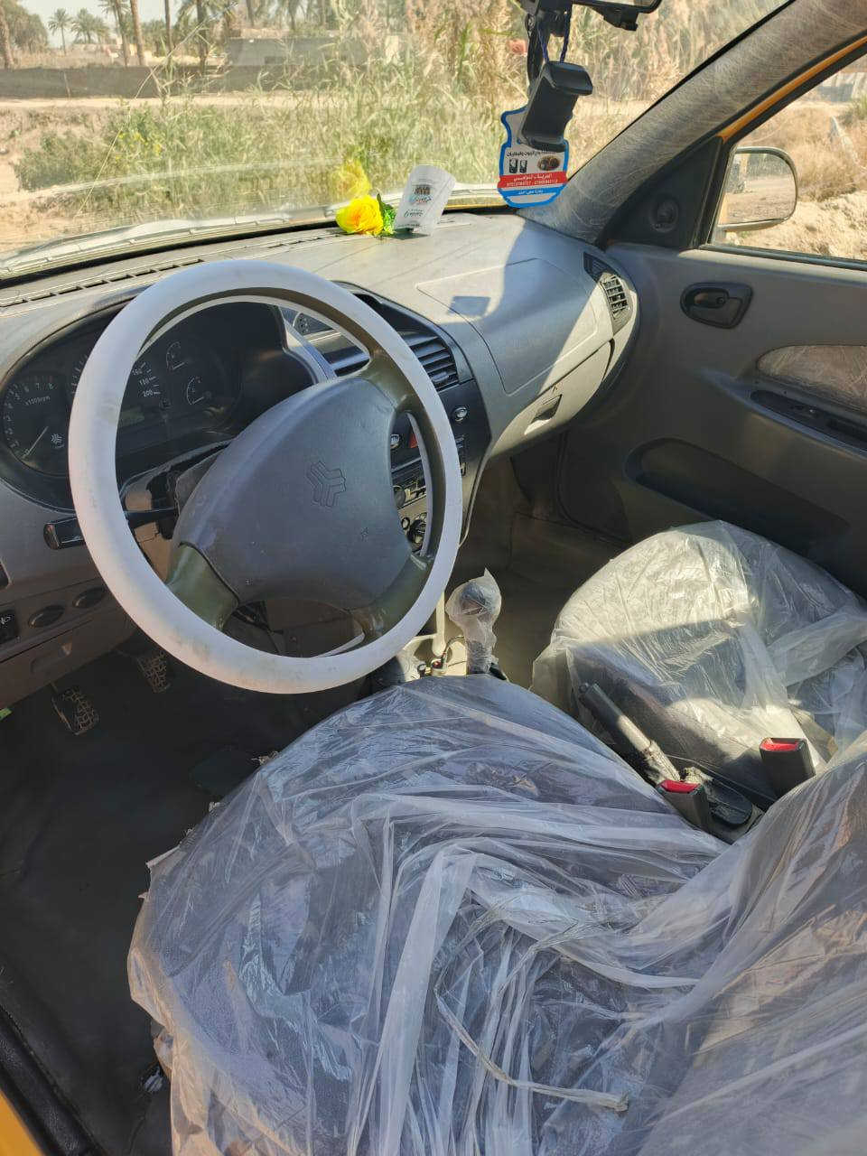 سلام عليكم طيبه  2015 مكفوله كفاله عامه كير مكينه مكفولات صدر امامي خلفي جديد تخم تاير جديد باتري جديد رقم بغداد مصفره بسمي تحويل مباشر مكاني الديوانية  السعر 42$وبيه مجال ***********
