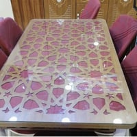 ميز طعام • ٦ كراسي • مودرن