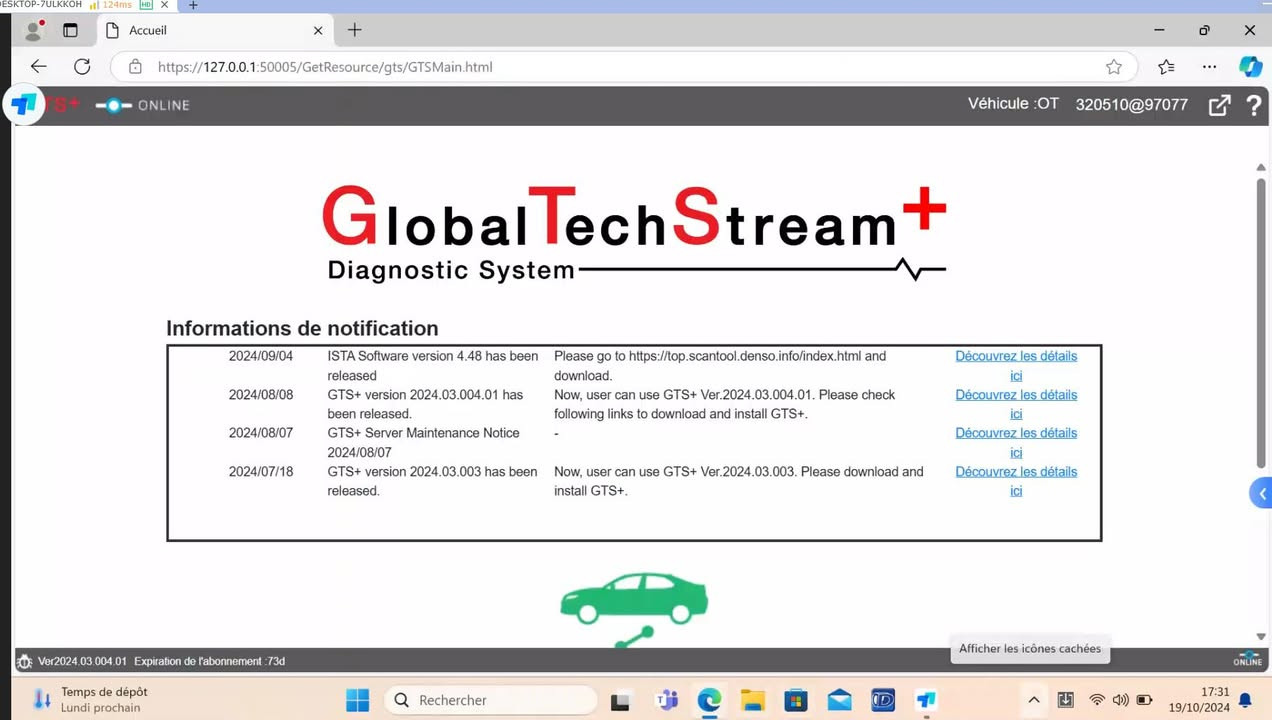 Toyota / Lexus Repair Manual  Online Account 
Toyota /Lexus GTS and GTS+ Online Account 
Toyota EPC Software Install Online 

Contact WhatsApp :  +8615215513140 
WhatsApp Group: https://chat.whatsapp.com/E4zxvU9t1Yr87Wzfz9X7li
Channel: https://whatsapp.com/channel/0029VaAmPG905MUYDA47zv18/782
Follow Page: https://www.facebook.com/chinadiagnosis
Join Group: https://www.facebook.com/groups/diagnosticscanner


**إذا كنت صاحب هذا الإعلان وتريد حذفه لأي سبب، رجاءا أرسل رسالة إلى الدعم الفني**