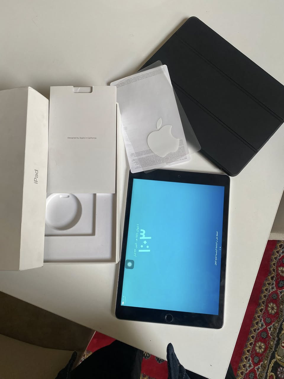 السلام عليكم للبيع ايباد 9 جديد. 🖤
ذاكره 64📱
بطاريه من٩٢ الى٩٥ 🔋
غراضه كامله. كرتون وشاحنه. 🖤
جهاز  نضيف وما مستخدم هواي 📱
عنواني بابل 

***********
