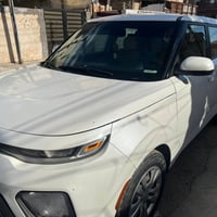كيا صول موديل ٢١ ابيض بغداد ماشيه ٥٨ حادثها جاملغ امامي فقط السياره نض...