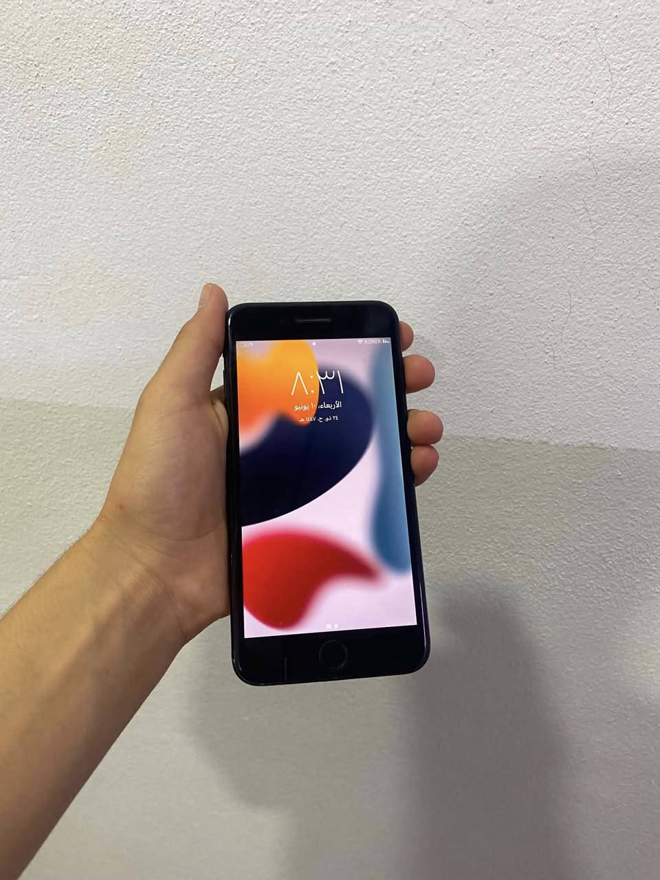 ايفون 7بلص للبيع
ذاكره 128
بطاريه100
ظهر جام 
نضافه فول 
بطاريه مستبدلا بس 
فقط لاقطه اتصالات عاطله او 
السعر 80
مكاني رشيديه 
رقم *********** بي وتساب
