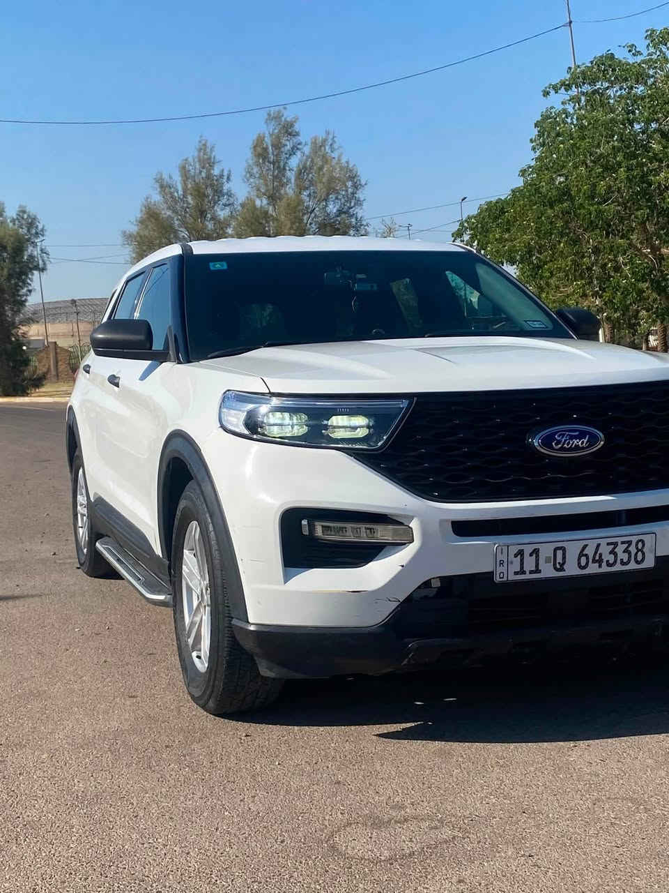 فورد اكسبلورر بوليسي 2022 Police intercepter للبيع او المراوس
محرك 3.3L V6 تنفس طبيعي بدون توربو
دبل اكسل دفع رباعي

غرفة مال لمتد 

٧ راكب كشنات VIP والخلفية تحكم كهربائي تصعد وتنزل بس واحد ينرادله ربط كهربائي

بردات بالبيبان الخلفية ومكان تخزين ايضا 

قطعتين تبريد

ماشية 36 ميل 
 
تخم ويل حجم 18 اصلي شركة فورد 

دهن محرك اخلي بس موتل  

 ادامة كاملة للسيارة مسوي 

دسكات مبدل ضمان 40 الف كيلو 
باتري جديد اوربي بي ضمان
كير محرك ميكانيك كهرباء مكفول بدون اي مشاكل

الحادث خلفي موضح بالصور بدون ايرباك

السعر المطلوب 179 ورقة 

مكاني الدورة 
***********
