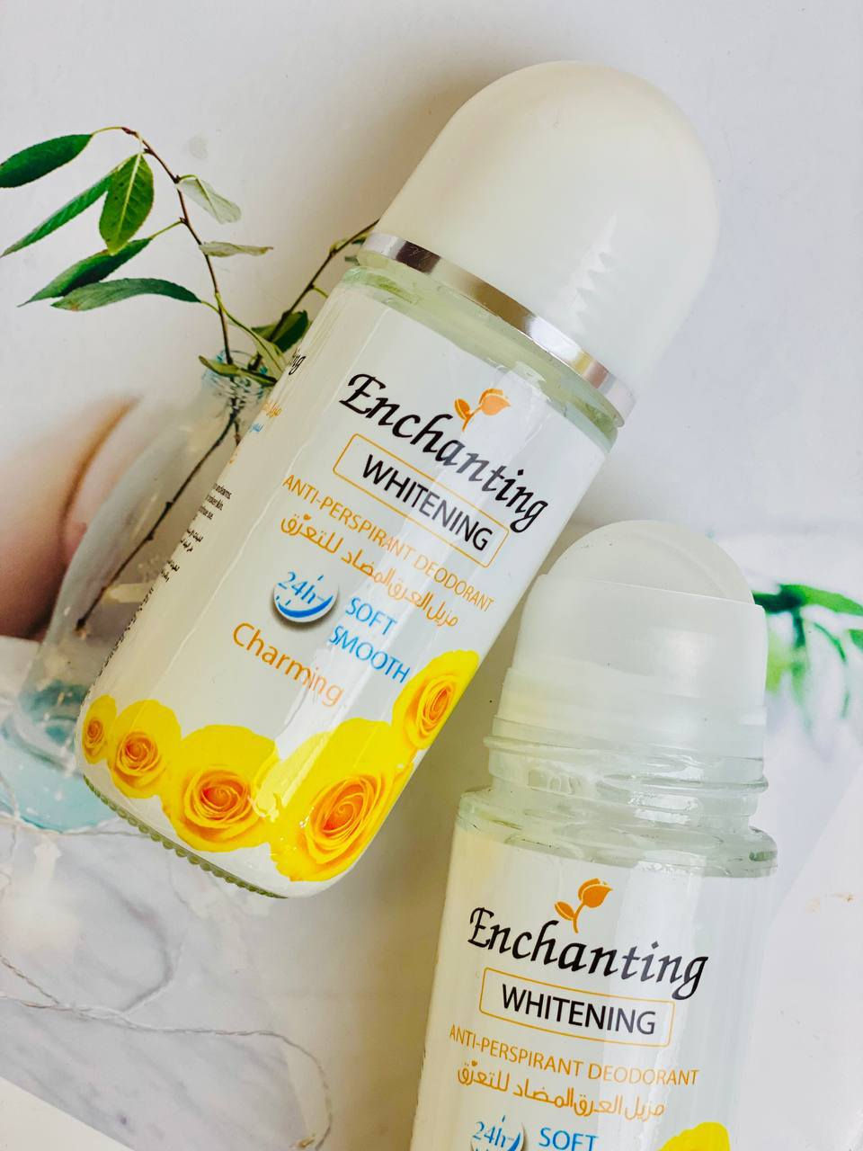 ✨ ديللي جسمج بنعومة وانتعاش طول اليوم ✨

مزيل العرق Enchanting Whitening 🌼
يحمي من التعرّق ويعطي إحساس بالنظافة والانتعاش لمدة 24 ساعة 🤍

🌼 يخفف الاسمرار
🌼 ناعم على البشرة
🌼 ريحة ناعمة وثابتة
🌼 مناسب للاستخدام اليومي
خلي انتعاشج وثقتج تدوم طول اليوم 

السعر٦ الاف


**إذا كنت صاحب هذا الإعلان وتريد حذفه لأي سبب، رجاءا أرسل رسالة إلى الدعم الفني**