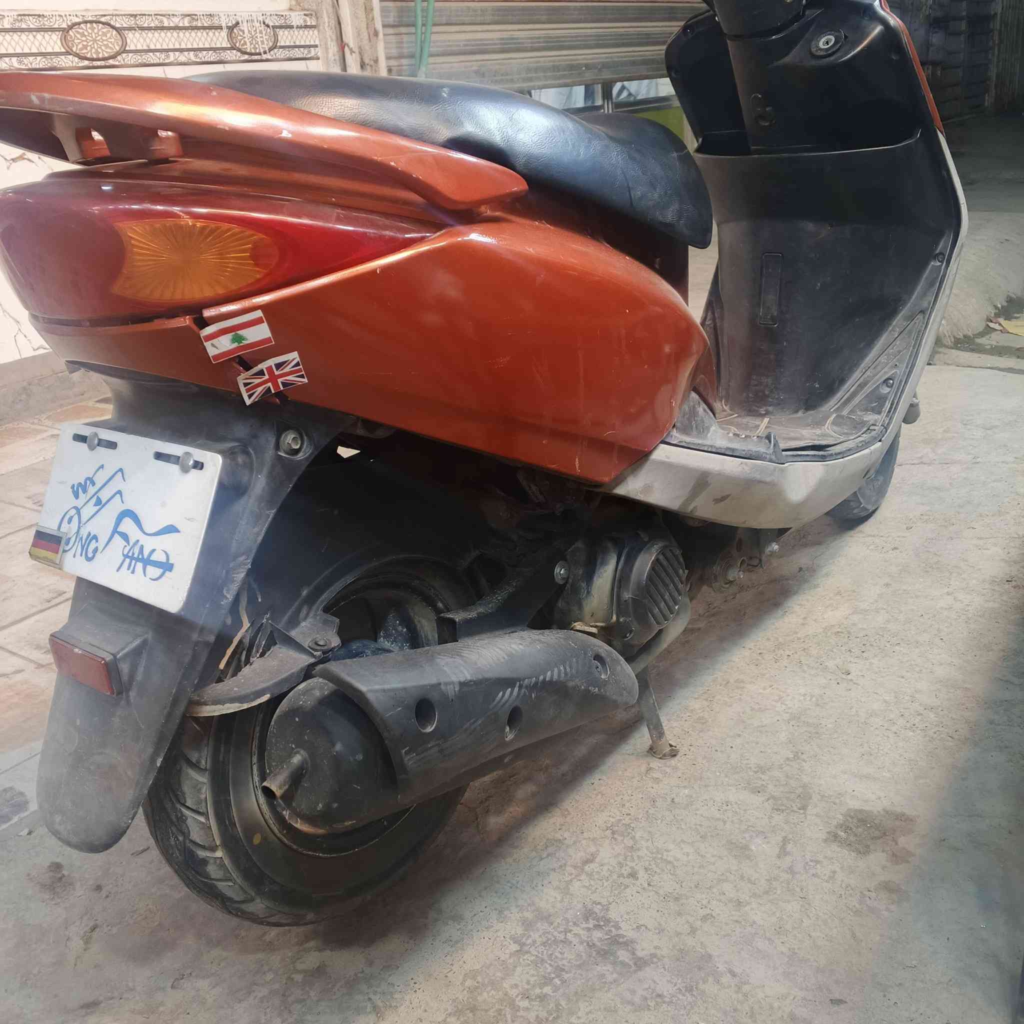 السلام عليكم
دراجه بريز للبيع او. مراوس 
دراجه بلاديه على وضع الشركه مكينه ممفتوحه 
نكره سلف هندر. ***********
مكاني بغداد الحسينيه
