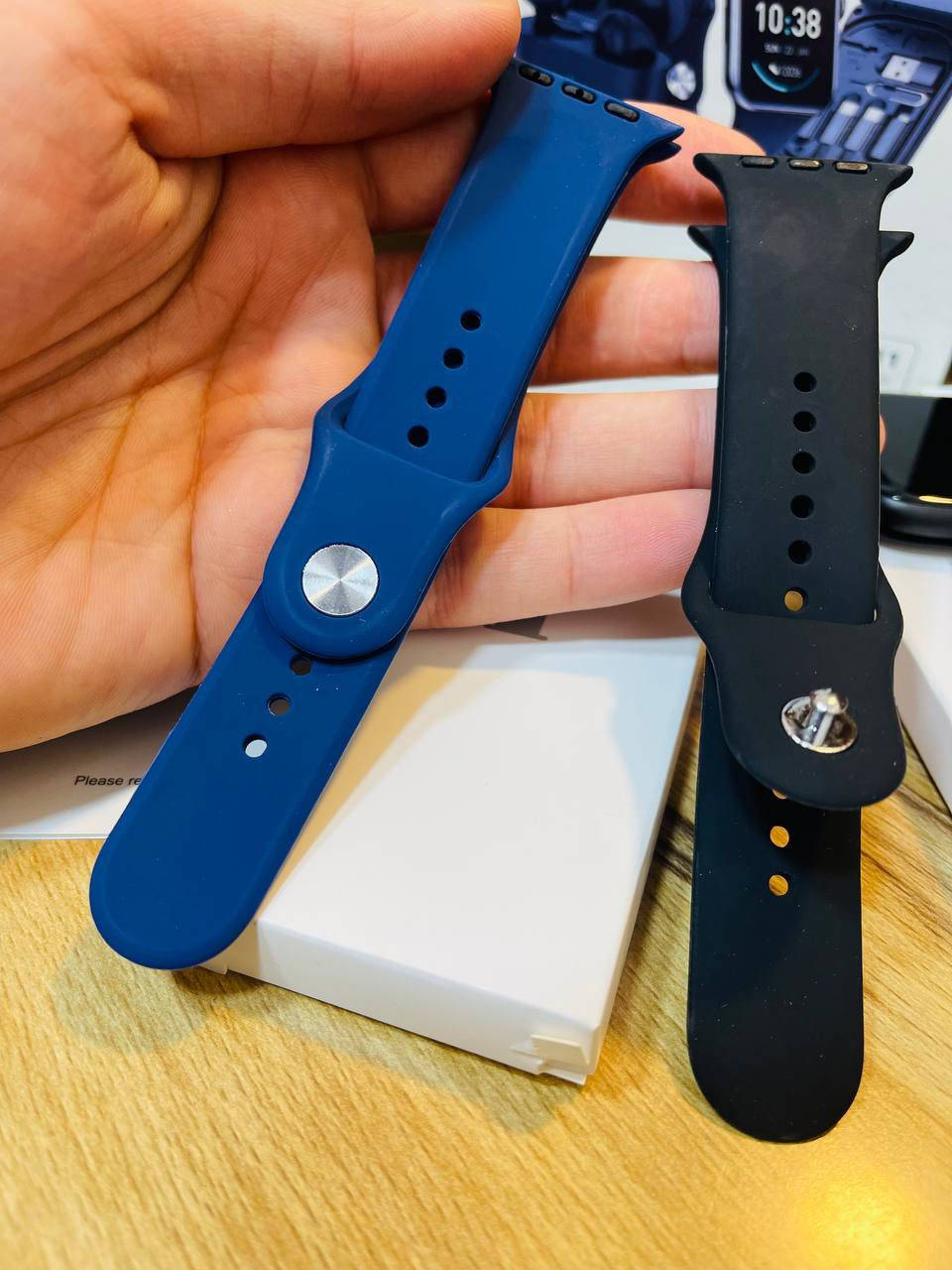 بكج 3❌1 من ماركة GREEN LION ✅
- يحتوي على ساعة سمارت بشاشة AMOLED تدعم جميع الأوضاع الرياضية و الصحية و إشعارت برامج التواصل من خلال الربط على الهاتف , تحتوي على سيرين + شاحنة لاسلكية 
- سماعة ( ايربود) بلوتوث 5.0 صوت عالي الوضوح ، 4 ساعات مدة استخدام متواصل 
- صندوق طوارئ يحتوي على جميع منافذ الشحن مع كيبل شحن سريع بقدرة 65W مع إبره فتح الاجهزة

السعر : 25 مع التوصيل 🚚


**إذا كنت صاحب هذا الإعلان وتريد حذفه لأي سبب، رجاءا أرسل رسالة إلى الدعم الفني**